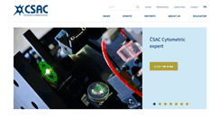 Desktop Screenshot of csac.cz
