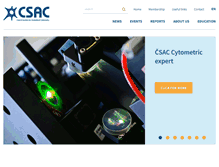 Tablet Screenshot of csac.cz
